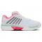 Tennis shoes for ladies K-SWISS HYPERCOURT EXPRESS 2 CLAY white/pastel pink/ black EU41 Balta Tennis shoes for ladies K-SWISS HYPERCOURT EXPRESS 2 CLAY white/pastel pink/ black EU41
