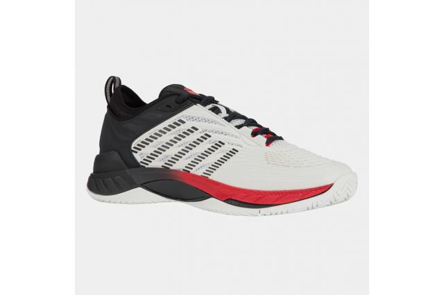 Tennis shoes for men K-SWISS HYPERCOURT SUPREME 2 Balta/raudona/juoda