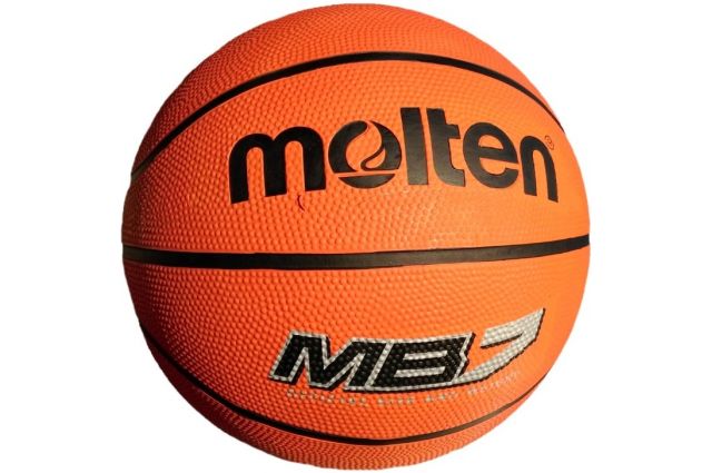 Basketball ball training MOLTEN MB7, rubber size 7 Basketball ball training MOLTEN MB7, rubber size 7