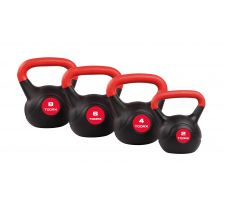 Kettlebell TOORX 4kg PVC coated