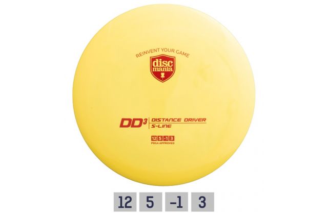 Diskgolfo diskas DISCMANIA S-LINE DD3 Diskgolfo diskas DISCMANIA S-LINE DD3