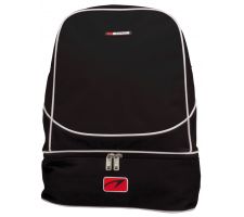 Sports backpack AVENTO 50AC Black/White/Red