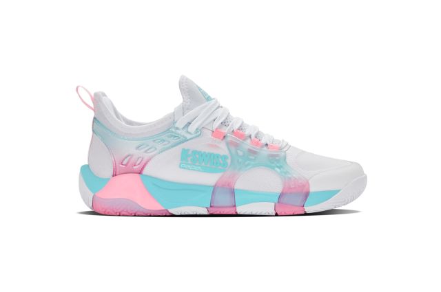 Padelio batai mot. K-FRAME PADEL light blue/pink