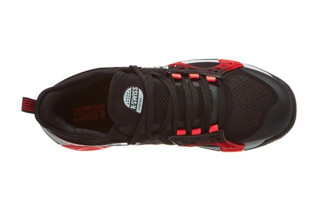 Padelio batai vyr. K-SWISS TURA TEAM PADEL black/red
