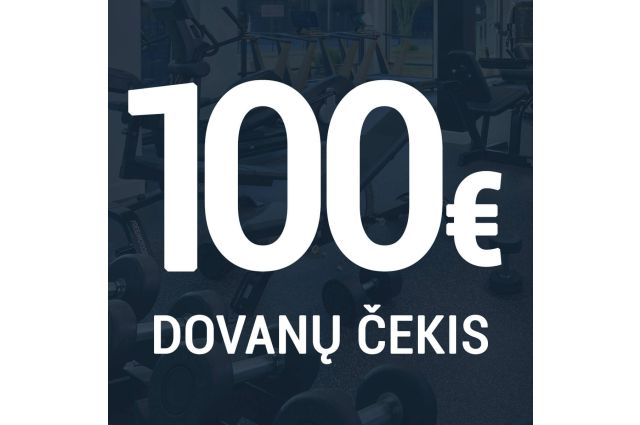 Dovanų kuponas 100 EUR Dovanų kuponas 100 EUR