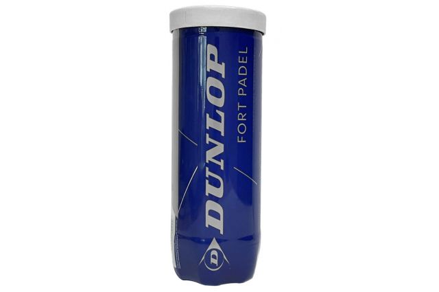 Padel tennis ball Dunlop FORT PADEL 3-pet FIP approved Padel tennis ball Dunlop FORT PADEL 3-pet FIP approved