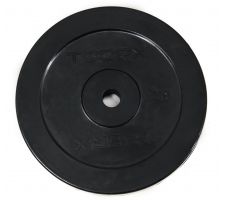 Toorx Rubber coated weight plate 10 kg, D25mm