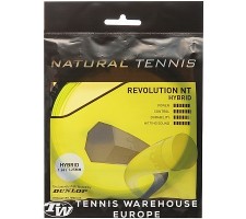 Tennis string Dunlop NT HYBRID YELLOW