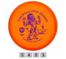 Diskgolfo diskas DISCMANIA C-LINE Metalflake MD4 Midrange Driver