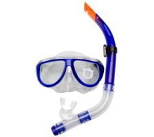 Mask and snorkel set WAIMEA 88DI Cobalt blue
