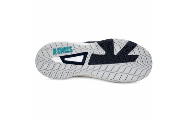 Tennis shoes for men K-SWISS K-FRAME SPEED RUBLO CLAY white/green/black