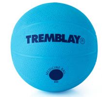Weighted ball TREMBLAY Medicine Ball 1kg D17,5cm Blue for throwing