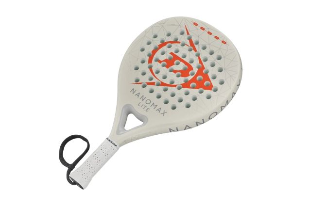 Padel bat Dunlop NANOMAX LITE 350g White Padel bat Dunlop NANOMAX LITE 350g White