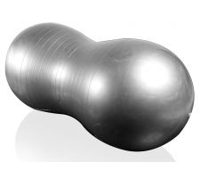 Gym Ball oval 84x36x36cm GYMSTIC 62003 silver