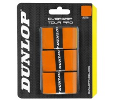 Padel racket overgrip Dunlop TOUR PRO 3-blister orange