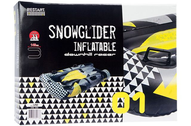 Inflatable slide RESTART 3706 Black/Grey Max 120 kg Inflatable slide RESTART 3706 Black/Grey Max 120 kg