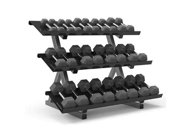 Hex Dumbbell Rack Small  (Flat, 5') FREEMOTION Hex Dumbbell Rack Small  (Flat, 5') FREEMOTION
