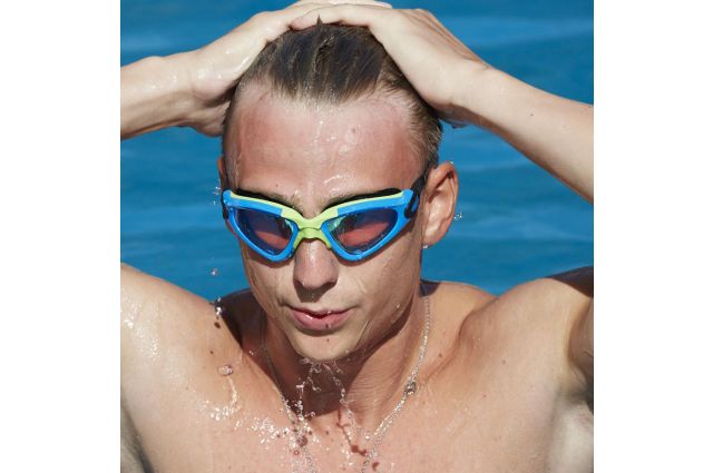 Plaukimo akiniai BECO CALAIS MIRROR 99043 6 blue