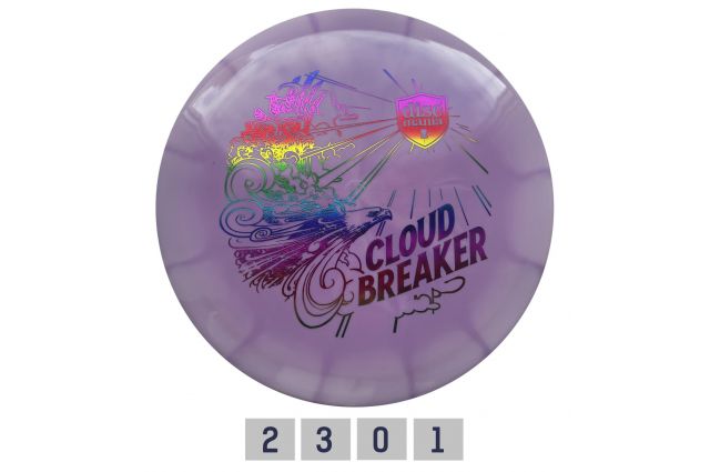 Discgolf DISCMANIA Putter LUX VAPOR Cloud Breaker April Jewels Blue/White 2/3/0/1 Discgolf DISCMANIA Putter LUX VAPOR Cloud Breaker April Jewels Blue/White 2/3/0/1