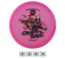 Discgolf DISCMANIA Midrange Driver C-LINE GLOW MD5 Gannon Buhr Signature - Cryo Blade 2 Pink 5/3/0/4