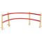 Backrest for folding sledge NIJDAM N53DA01 97x26cm Backrest for folding sledge NIJDAM N53DA01 97x26cm