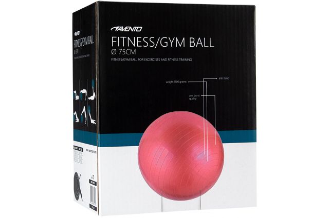 Gym Ball AVENTO 42OC 75cm Pink Gym Ball AVENTO 42OC 75cm Pink