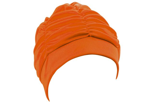 Fabric swimming cap BECO 7600 3 orange, ladies Fabric swimming cap BECO 7600 3 orange, ladies