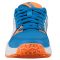 Tennis shoes for kids K-SWISS COURT SMASH OMNI blue/orange/white, size UK 10,5 (EU 28,5) Tennis shoes for kids K-SWISS COURT SMASH OMNI blue/orange/white, size UK 10,5 (EU 28,5)