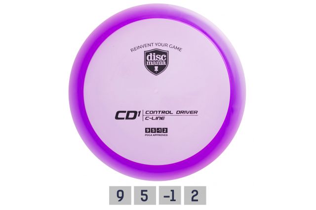 Discgolf DISCMANIA Distance Driver C-LINE CD1 Purple 9/5/-1/2 Discgolf DISCMANIA Distance Driver C-LINE CD1 Purple 9/5/-1/2