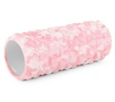 Massage roller GYMSTICK Vivid line 61343 33cm D14cm Pink