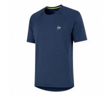 T-shirt for ladies DUNLOP CLUB CREW XL black, XXL navy
