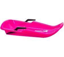 Sledge plastic RESTART Twister 0298 80x39 cm Pink