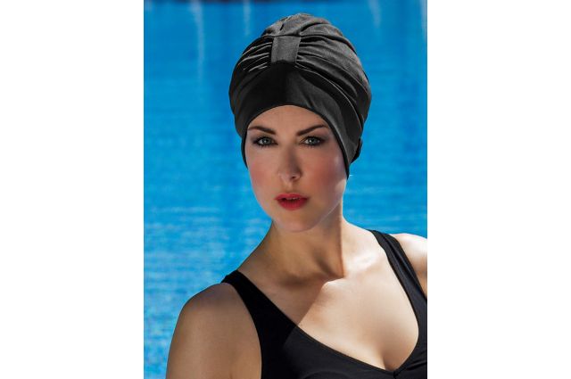 Swim cap FASHY FABRIC 3473 20 PES black Swim cap FASHY FABRIC 3473 20 PES black