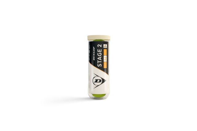 Tennis balls DUNLOP STAGE 2 ORANGE 3PET ITF
