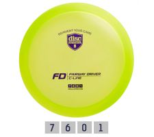 Diskgolfo diskas DISCMANIA Fairway Driver C-LINE FD
