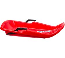 Sledge plastic RESTART Twister 0298 80x39 cm Red