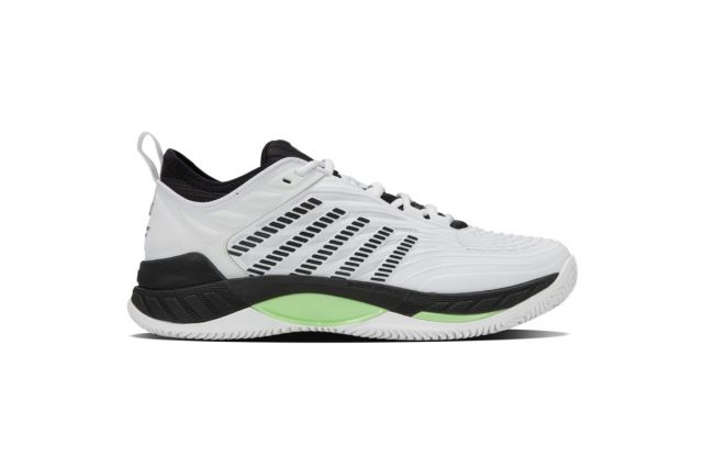 Tennis shoes for men K-SWISS HYPERCOURT SUPREME 2 CLAY white/black EU41.5 Balta/juoda Tennis shoes for men K-SWISS HYPERCOURT SUPREME 2 CLAY white/black EU41.5