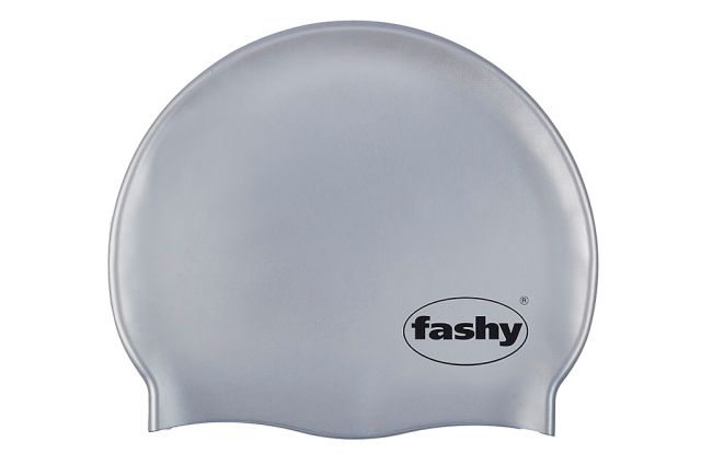 Swim cap FASHY 3040 12 silicone silver Sidabrinė Swim cap FASHY 3040 12 silicone silver