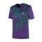 T-shirt for women DUNLOP GAME 2 M white/black/aqua sky Vyriški marškinėliai DUNLOP GAME TEE M dydis