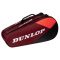 Tennis Bag DUNLOP CX CLUB 6 black/red Tennis Bag DUNLOP CX CLUB 6 black/red
