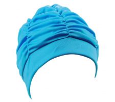 Swim cap BECO FABRIC 7600 66 PES turq. for adult