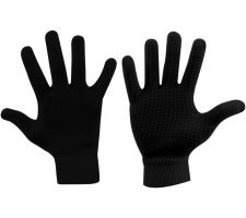 Gloves unisex AVENTO Senior 5074, XS/S Black non-slip