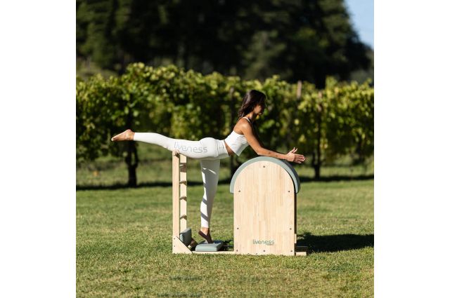 Pilates Ladder Barrel TOORX Liveness PTX-1900G Green Tea Pilates Ladder Barrel TOORX Liveness PTX-1900G Green Tea