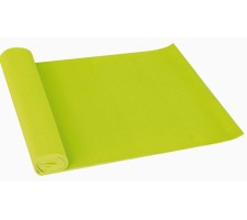 Yoga mat TOORX MAT173 non slip surface 173x60x0,4 lime green