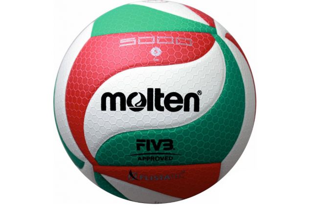 Volleyball ball for competition MOLTEN V5M5000-X FIVB FLISTATEC , synth. leather size 5 Volleyball ball for competition MOLTEN V5M5000-X FIVB FLISTATEC , synth. leather size 5