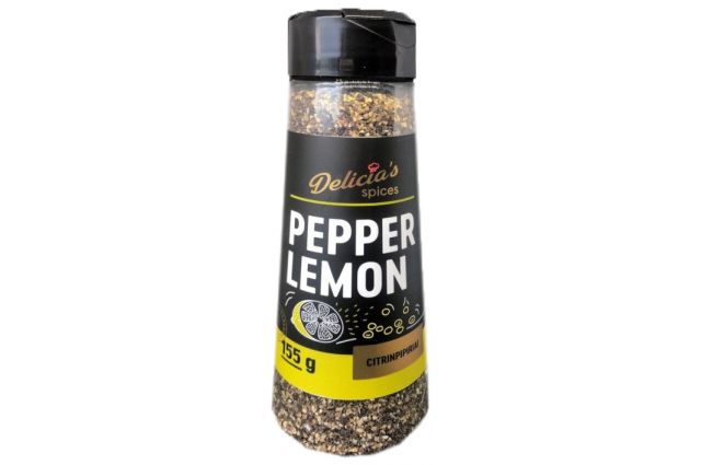 Prieskonių mišinys DELICIA'S Pepper lemon 155g Prieskonių mišinys DELICIA'S Pepper lemon 155g
