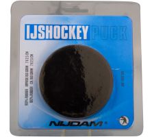 Hockey puck NIJDAM 0166 rubber black