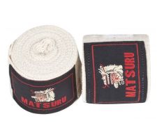 Box elastic bandage Matsuru, white 3m (2 units)