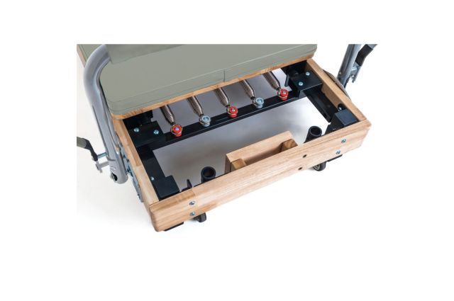 Pilates Reformer TOORX Liveness Essential PTX-500G wood Green tea Pilates Reformer TOORX Liveness Essential PTX-500G wood Green tea