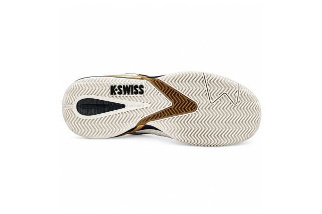 Teniso batai vyr. K-SWISS ULTRASHOT 4 CLAY  white/black/gold